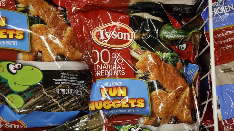 package of Tyson Fun Nuggets