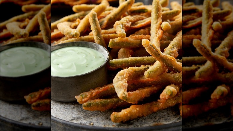 TGI Friday's green bean fries