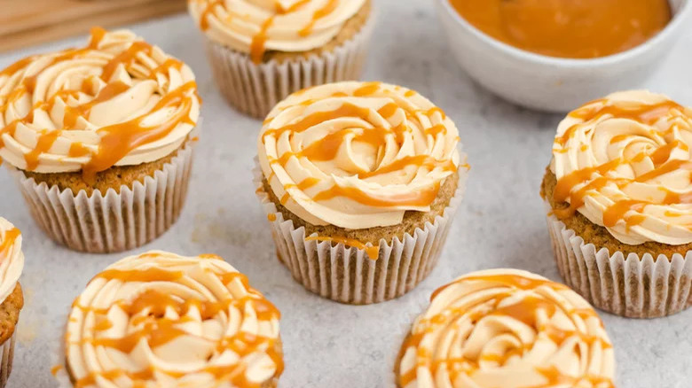 Banoffee cupcakes