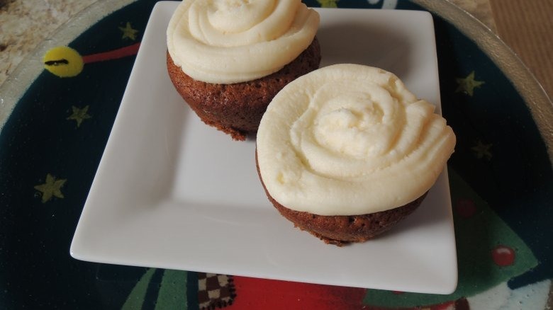 Gingerbread latte cupcakes