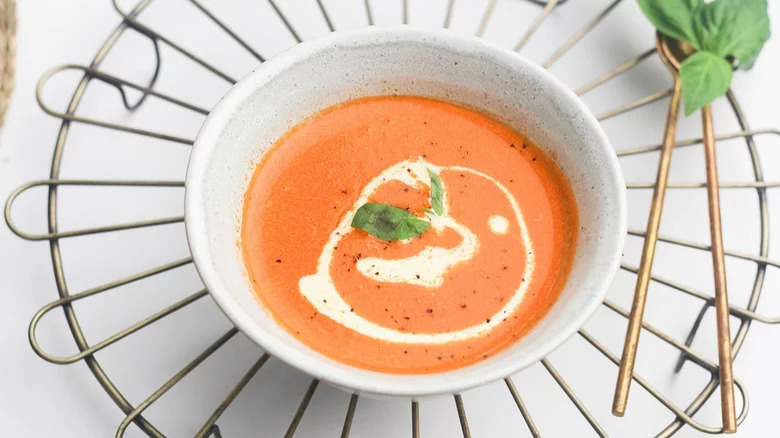 Creamy Tomato Basil Soup