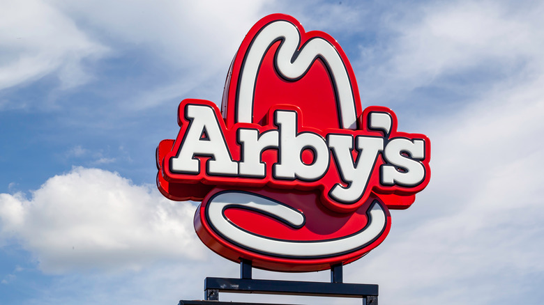 arbys sign outside