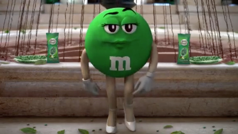 Mint M&Ms commercial