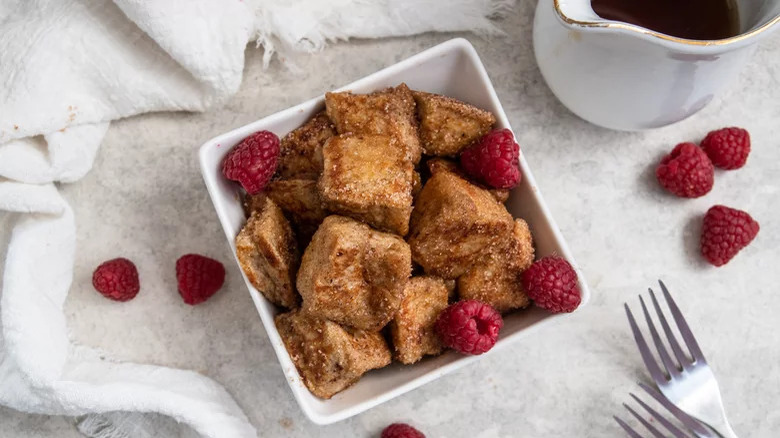 Cinnamon French Toast Bites