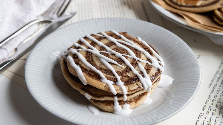 Cinnamon Roll Pancake