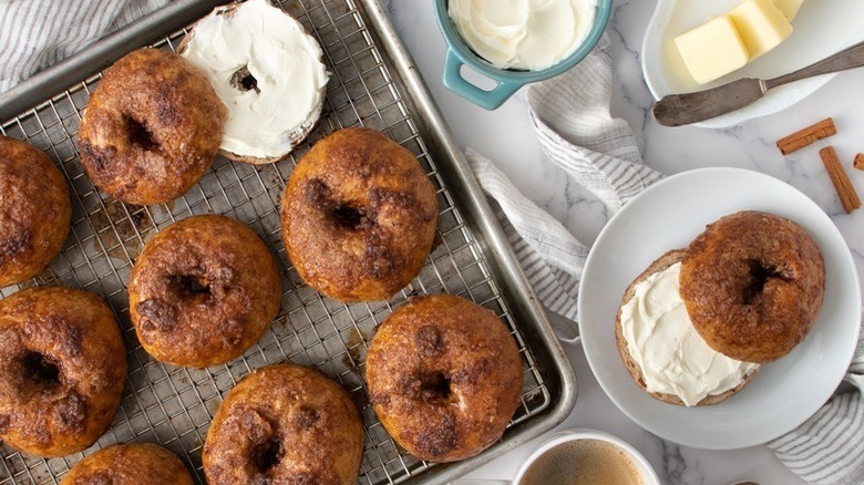 Copycat Panera Cinnamon Crunch Bagel