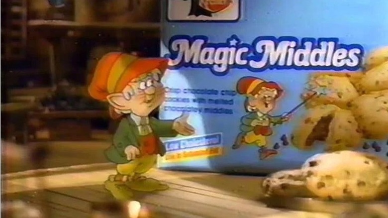 Animated Keebler elf and bag of Magic Middles