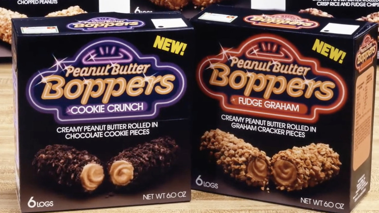 Boxes of Peanut Butter Boppers