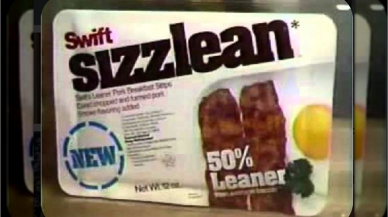 Package of Sizzlean on counter