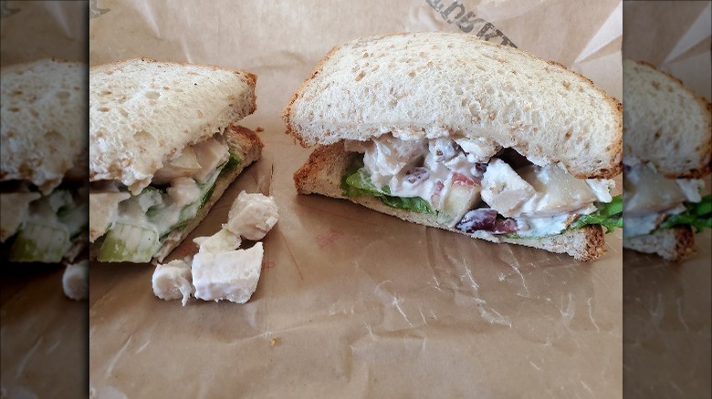 Arby's Pecan Chicken Salad Sandwich