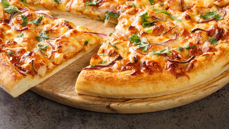 bbq chicken pizza