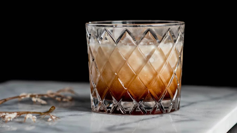 White Russian cocktail