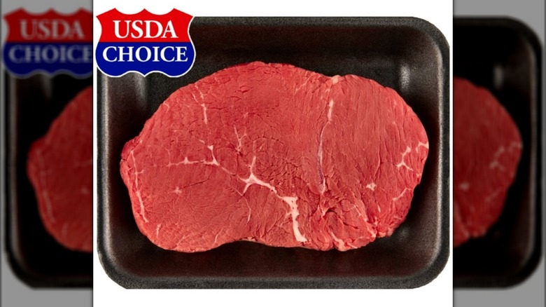 raw top sirloin from Walmart