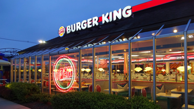 Burger King with glass exterior