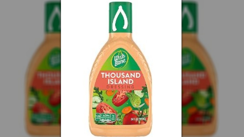 Wish-bone thousand island dressing