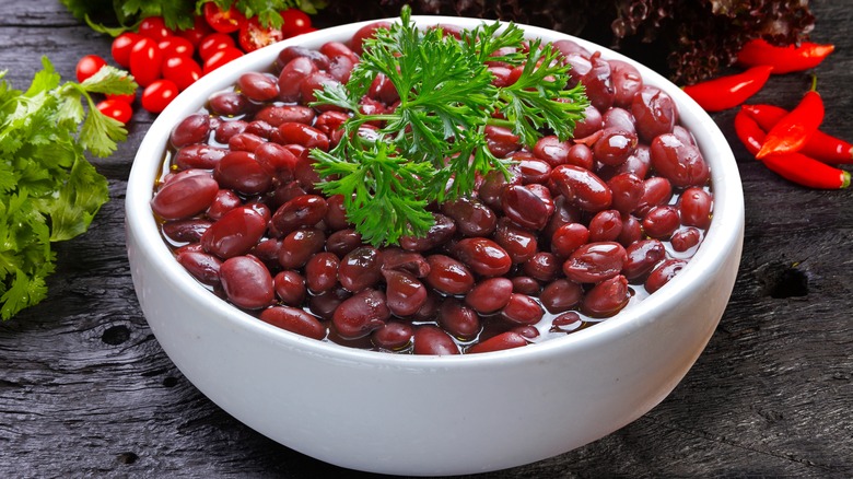 bowl of kidney beans