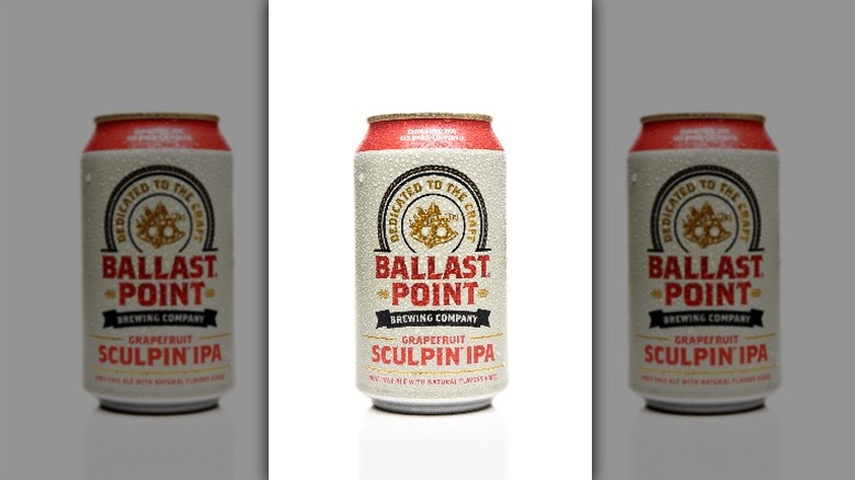 Ballast Point Sculpin beer can