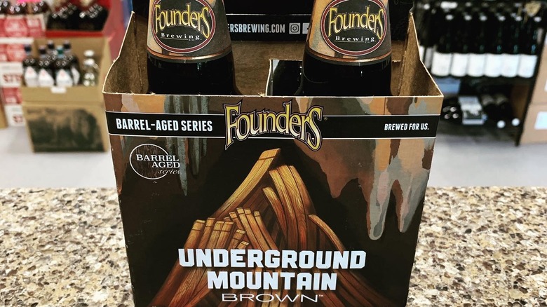 Underground Mountain beer four-pack