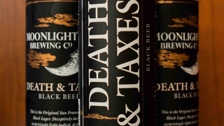  Death and Taxes beer cans