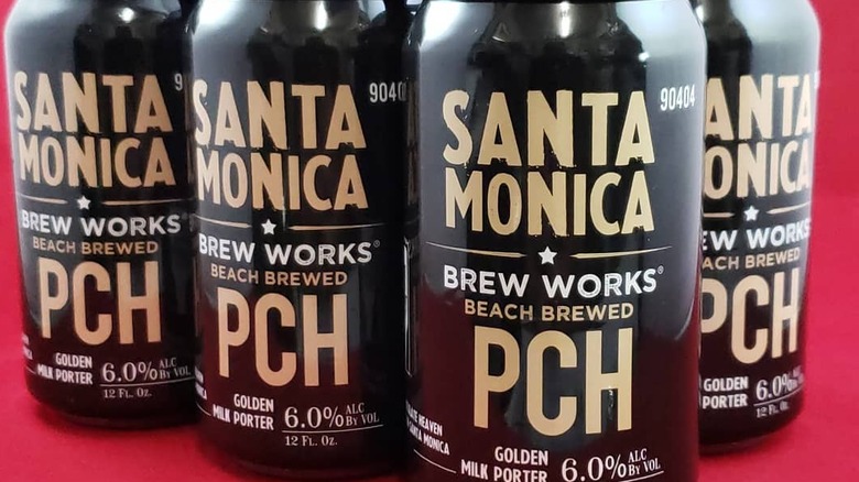 Santa Monica Brew Works cans