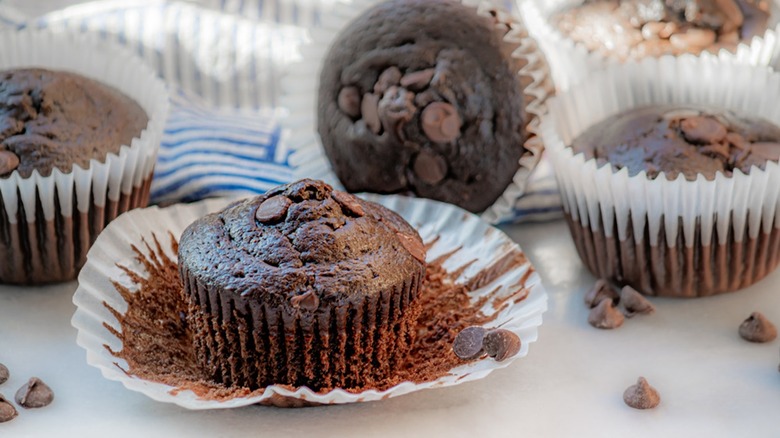 copycat Costco chocolate chip muffin