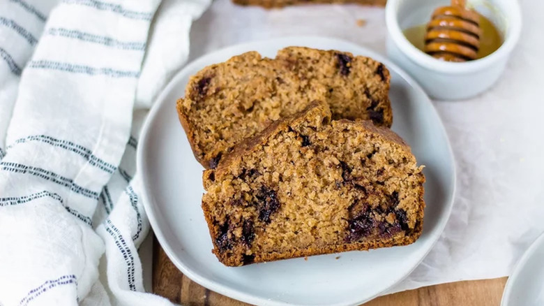 sugar-free chocolate chip banana bread