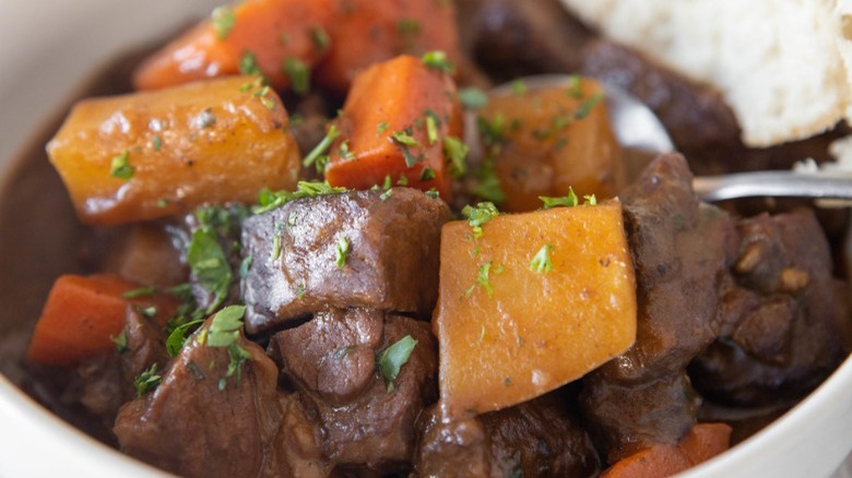 beef stew with root vegetables