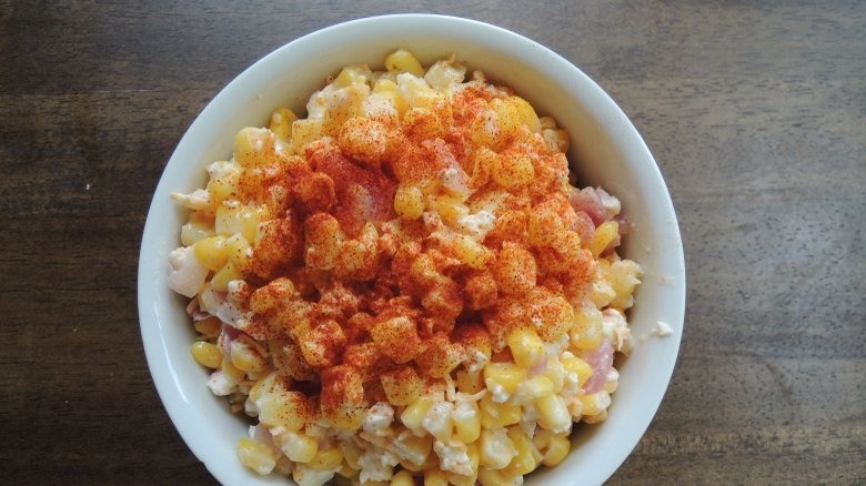 Mexican street corn salad