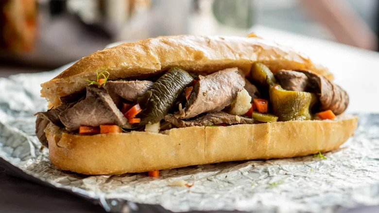 Italian Beef Sandwich