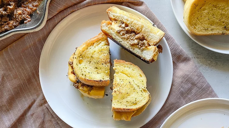 Grilled Cheese Sloppy Joe