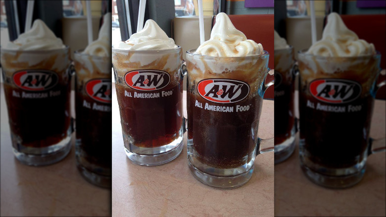 A&W's Root Beer Float