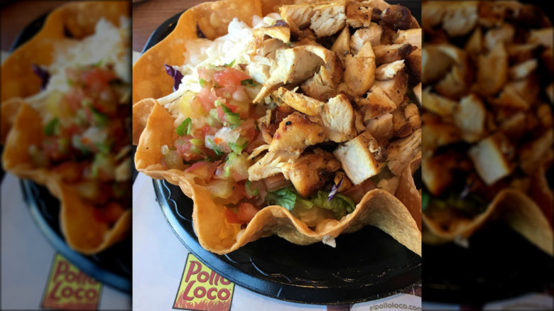 El Pollo Loco's Classic Tostada Salad