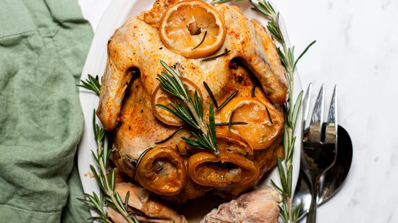 Slow Cooker Whole Chicken