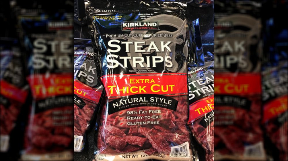 Kirkland Signature Premium Extra Thick Steak Strips