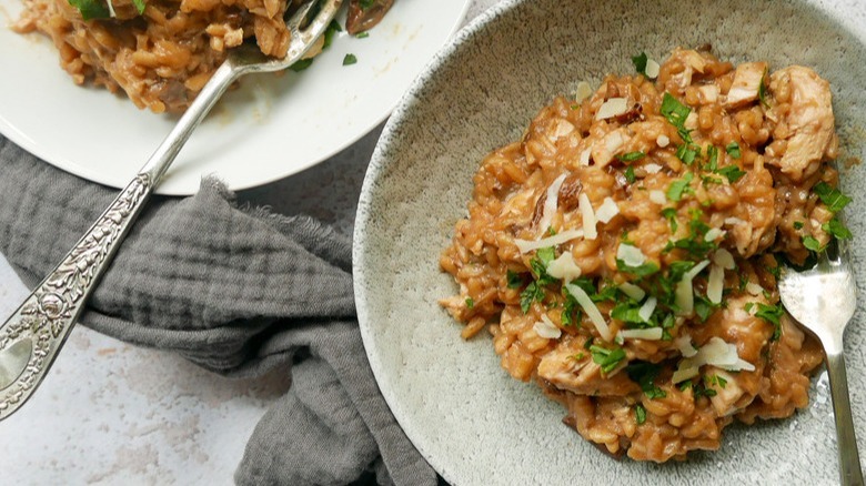 Chicken risotto