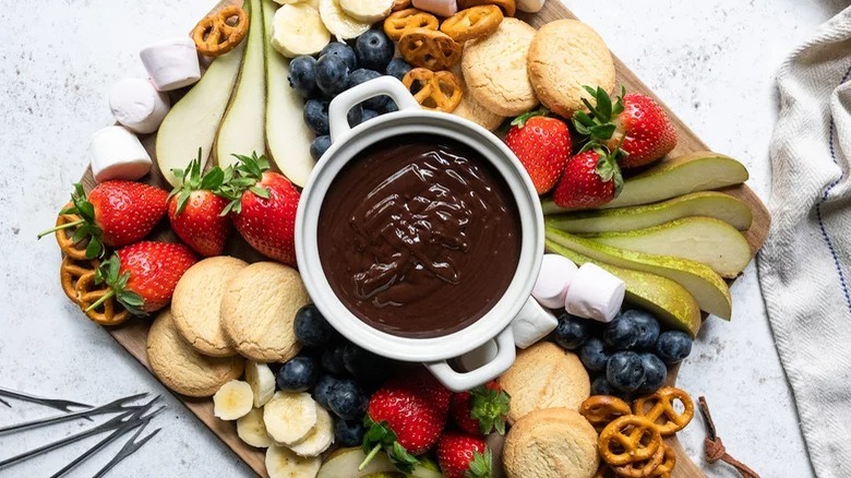 Chocolate fondue