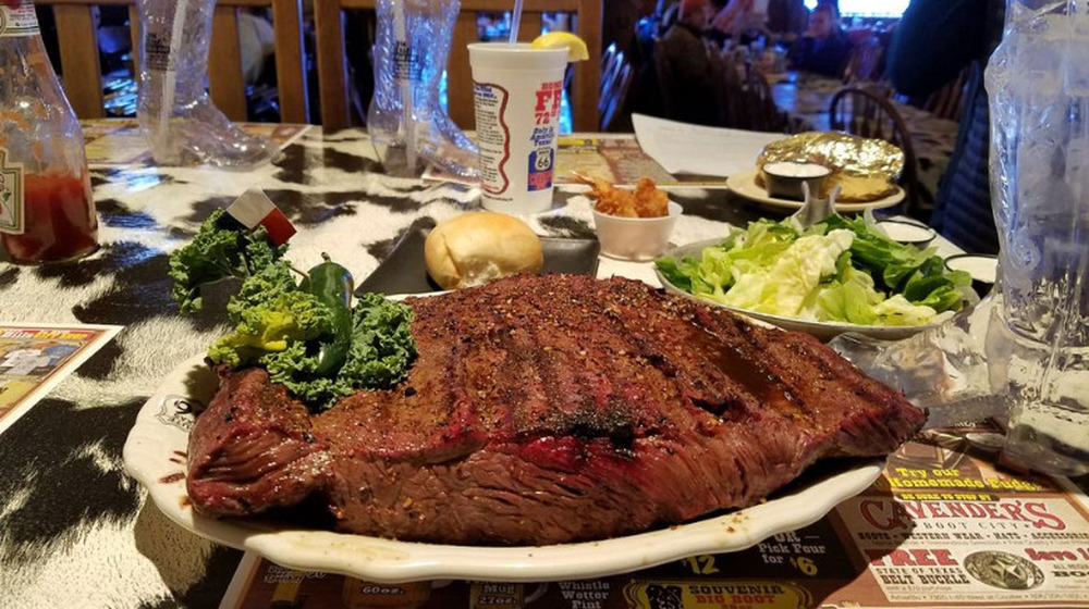 72-ounce Steak at The Big Texan Steak Ranch