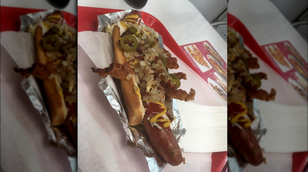 El Cucuy Dog at Pink's Hot Dogs