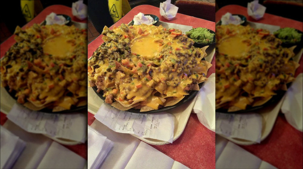 Monster Kong Nachos at Chacho's