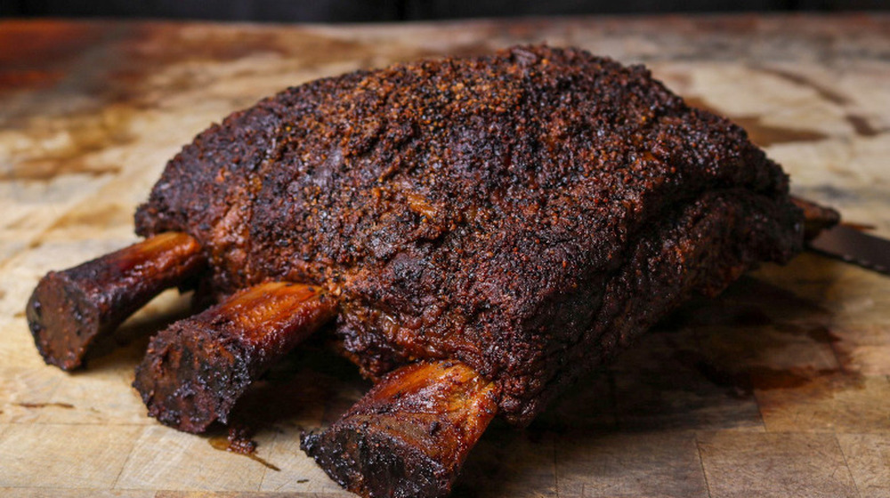 Texas-Sized Smoked Beef Ribs at Terry Black's Barbecue