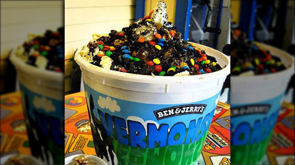 Vermonster Sundae at Ben & Jerry's Scoop Shops