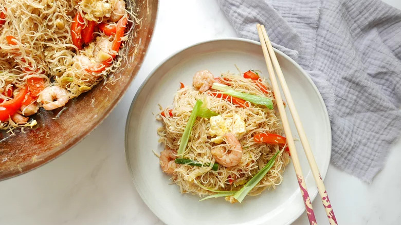 Pan Fried Rice Vermicelli