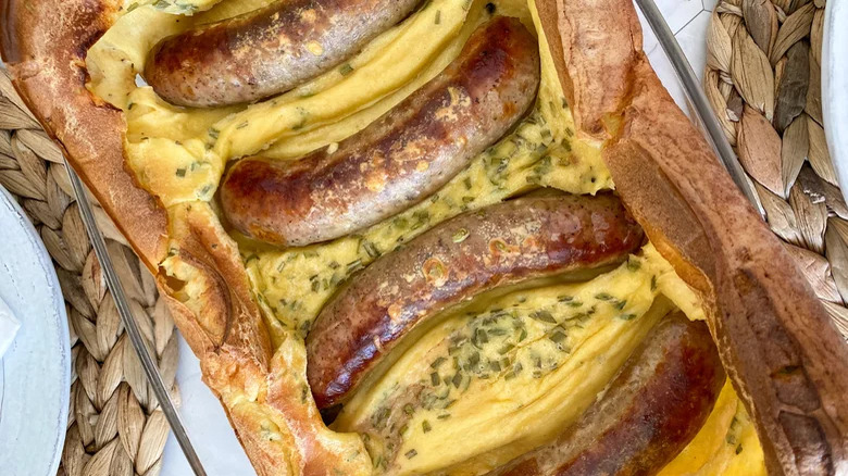 toad in the hole in pan