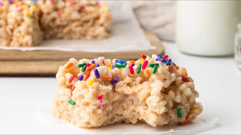 Sweet and Salty Rice Crispy Treats