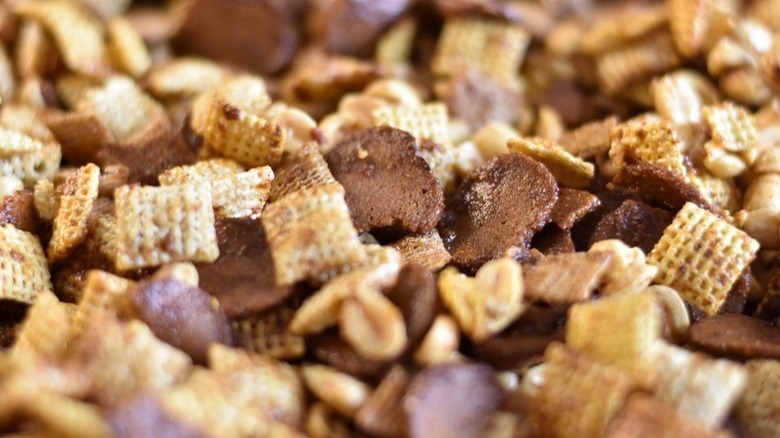 savory Chex party mix