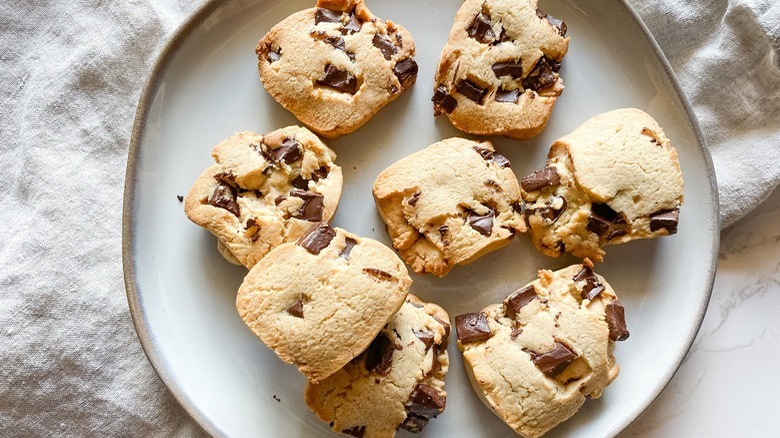 square chocolate chip cookies