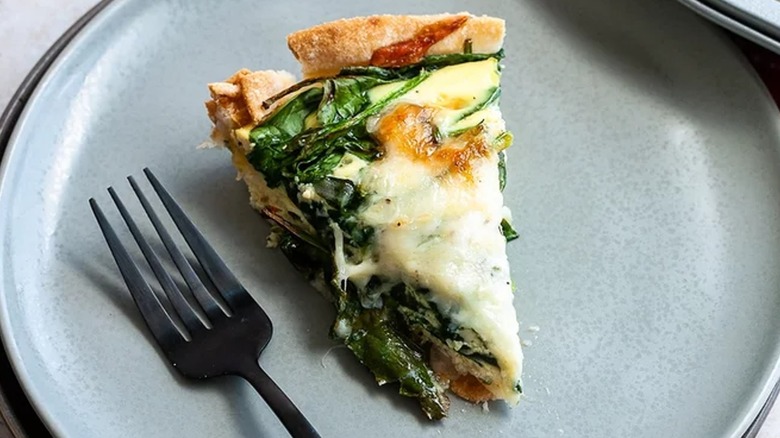 spinach quiche