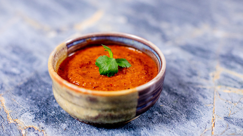 Salsa in bowl