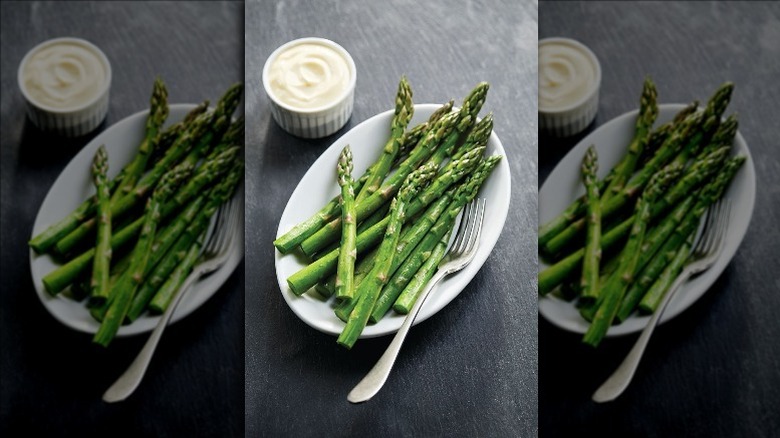 Grilled asparagus from Ruth's Chris