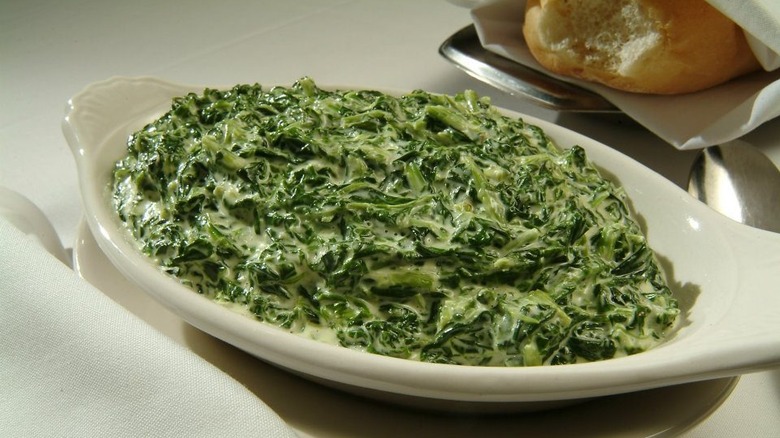 Creamed spinach from Ruth's Chris